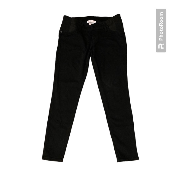 Isabel Maternity by Ingrid & Isabel Denim - Isabel Maternity Skinny Black Jeans Like New 4